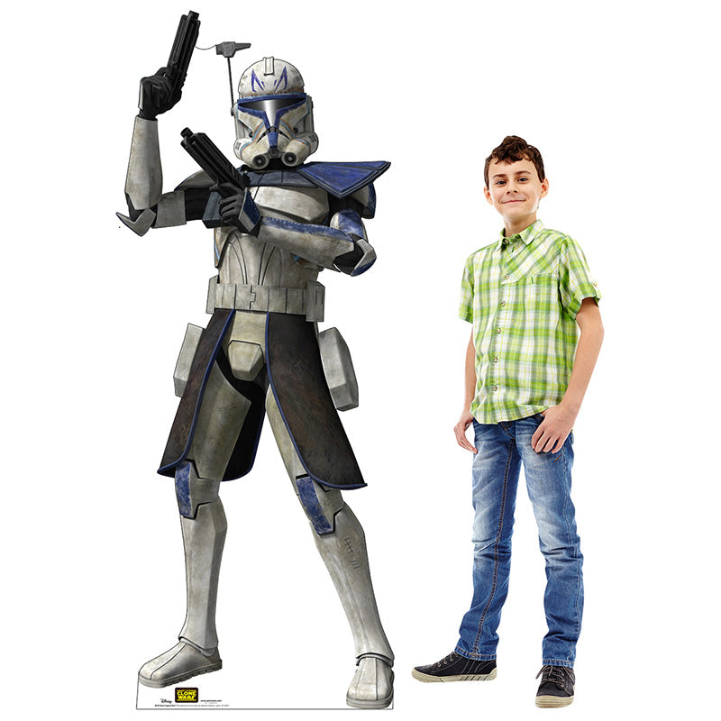 CLONE CAPTAIN REX "Star Wars: The Clone Wars" Cardboard Cutout Standup / Standee