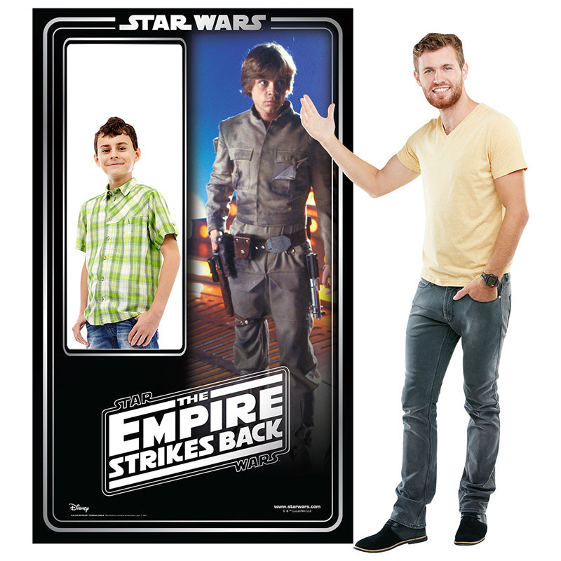 LUKE SKYWALKER STAND-IN "Star Wars: The Empire Strikes Back" Cardboard Cutout Standup / Standee