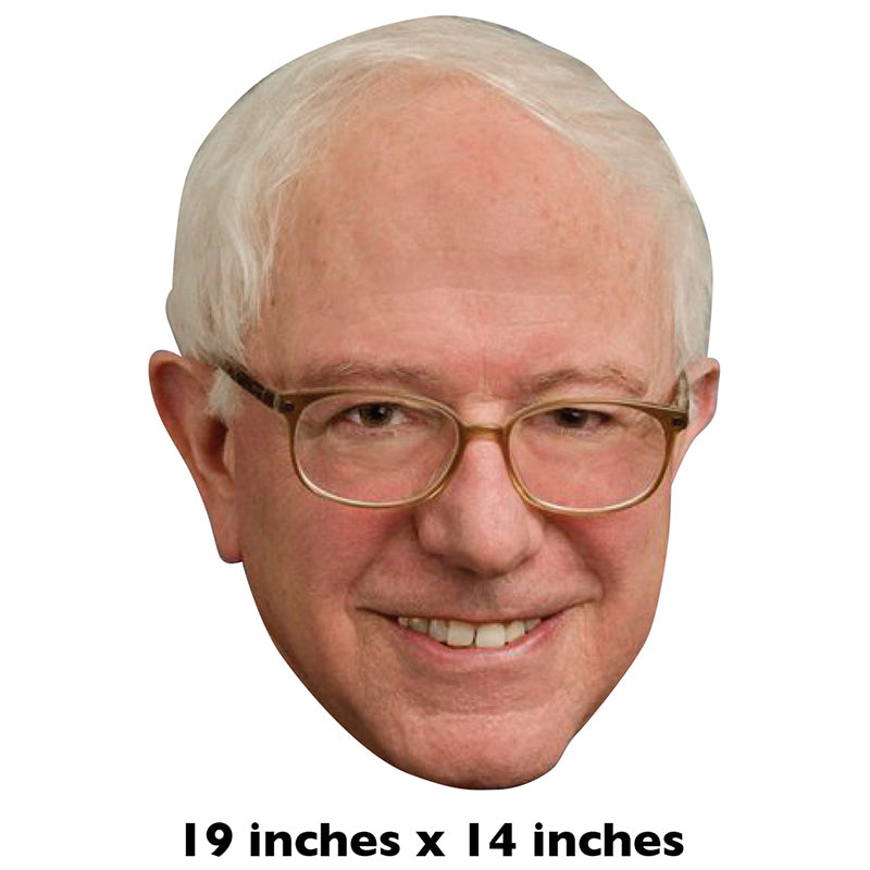 BIG HEAD BERNIE SANDERS Plastic Outdoor Yard Sign Standup / Standee