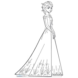 COLOR ME ELSA FROM 