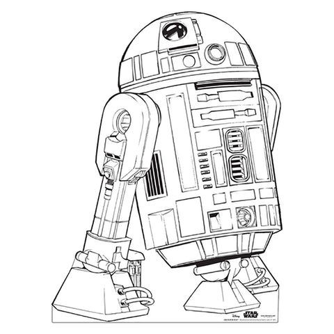 COLOR ME R2-D2 FROM 