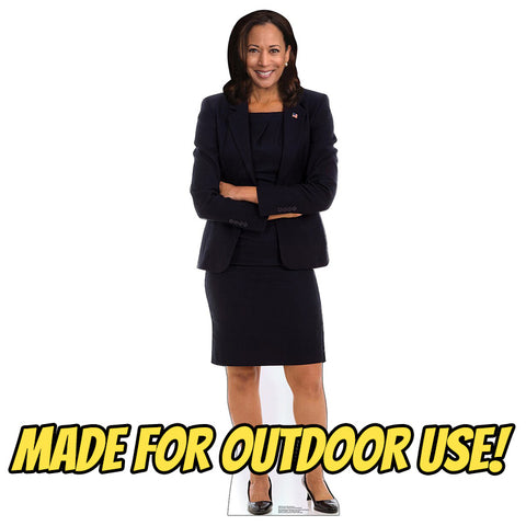 VICE PRESIDENT KAMALA HARRIS Plastic Outdoor Yard Sign Standup / Standee