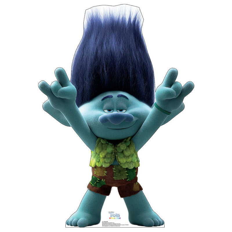 BRANCH Trolls World Tour Cardboard Cutout Standup Standee ...