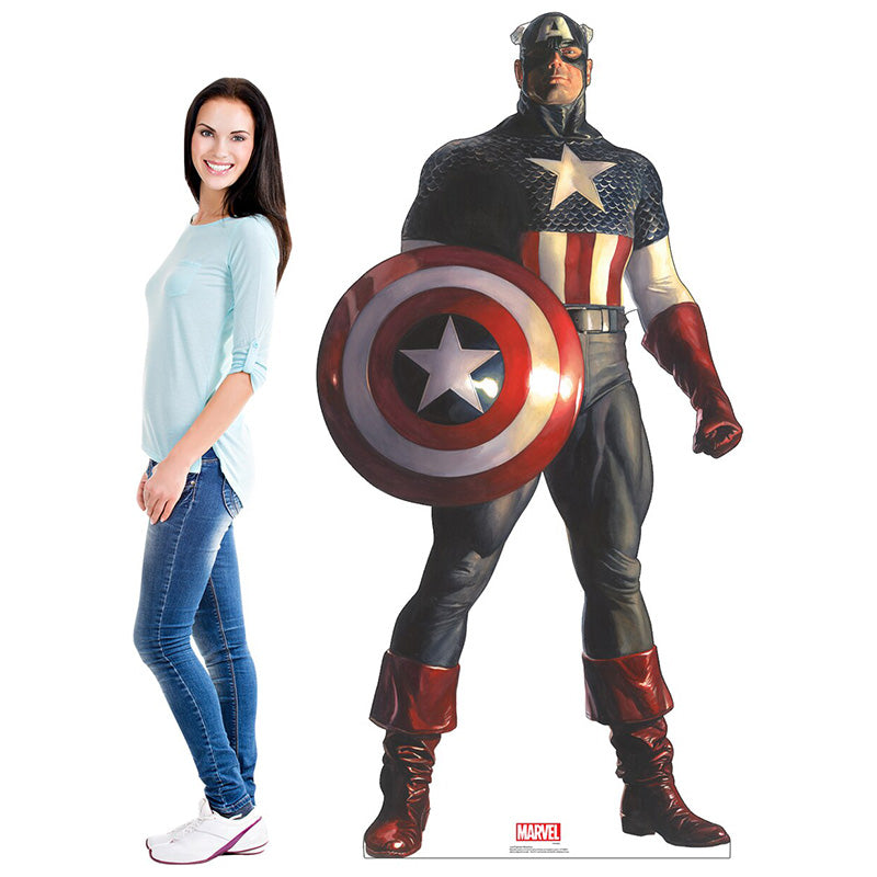 CAPTAIN AMERICA "Marvel Timeless Collection" Cardboard Cutout Standup / Standee