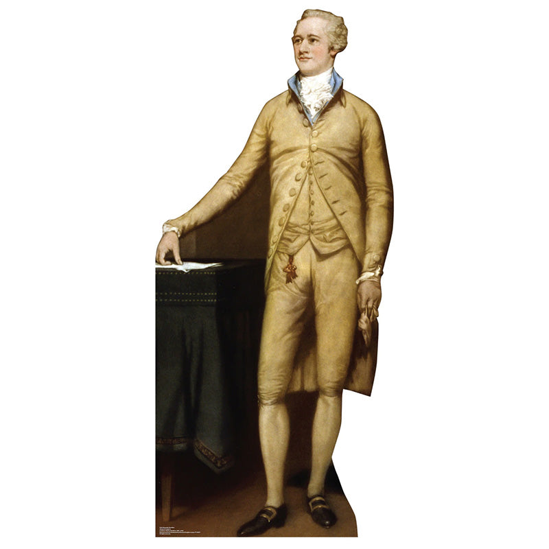 ALEXANDER HAMILTON Cardboard Cutout Standup Standee