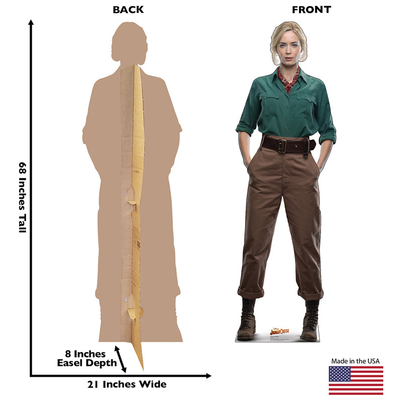 DR. LILY HOUGHTON "Jungle Cruise" Cardboard Cutout Standup / Standee