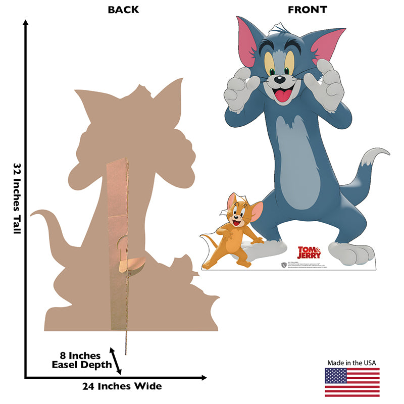 TOM AND JERRY "Tom & Jerry" Cardboard Cutout Standup / Standee