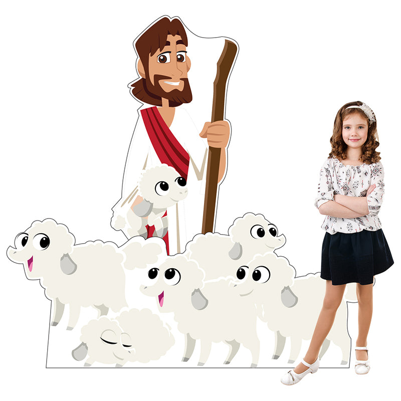 GOOD SHEPHERD Creative for Kids Set of Cardboard Cutout Standups ...