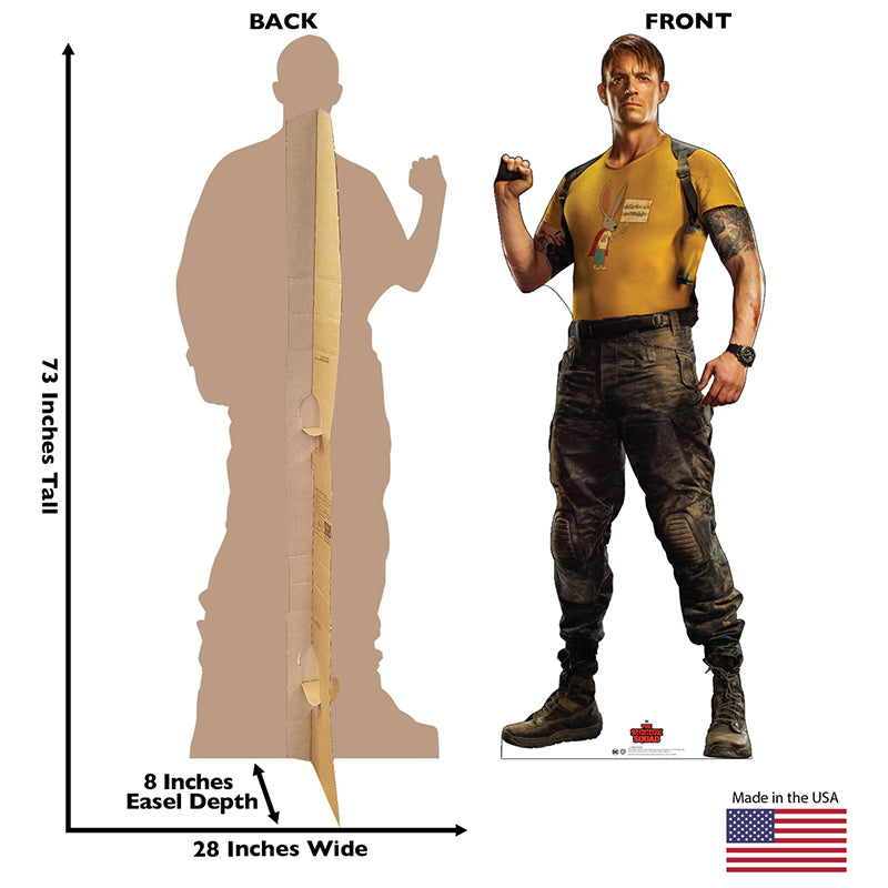 RICK FLAG "The Suicide Squad" Cardboard Cutout Standup / Standee