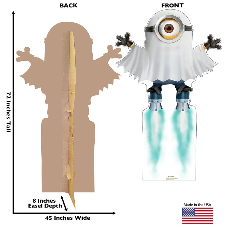STUART AS FLYING GHOST "Minions" Cardboard Cutout Standup / Standee
