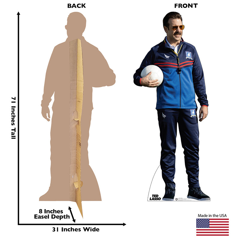 TED LASSO "Ted Lasso" Cardboard Cutout Standup / Standee