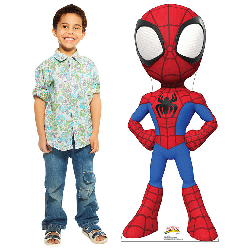 SPIDEY / PETER PARKER "Spidey and His Amazing Friends" Cardboard Cutout Standup / Standee