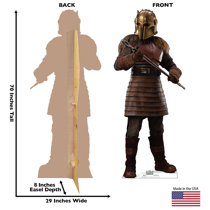 THE ARMORER "Star Wars: The Book of Boba Fett" Cardboard Cutout Standup / Standee
