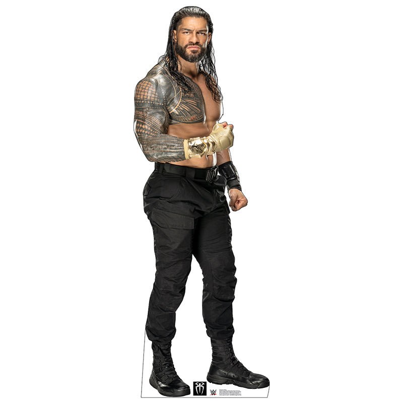 ROMAN REIGNS WWE Wrestling Cardboard Cutout Standup / Standee