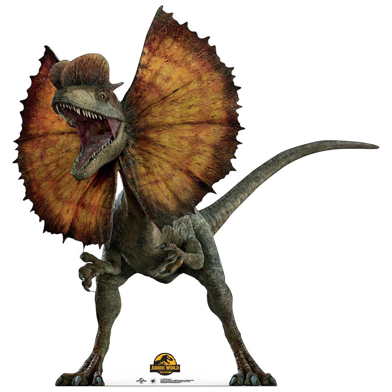 DILOPHOSAURUS "Jurassic World Dominion" Cardboard Cutout Standup / Standee