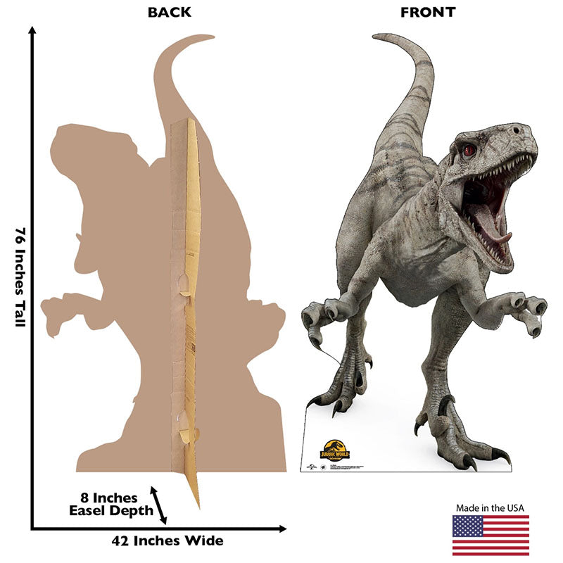 GHOST THE ATROCIRAPTOR "Jurassic World Dominion" Cardboard Cutout Standup / Standee