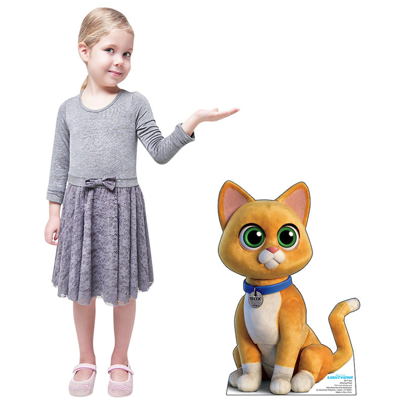 SOX THE CAT "Lightyear" Cardboard Cutout Standup / Standee