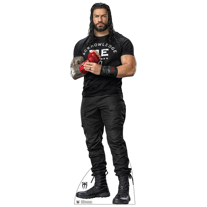 ROMAN REIGNS WWE Wrestling Cardboard Cutout Standup / Standee