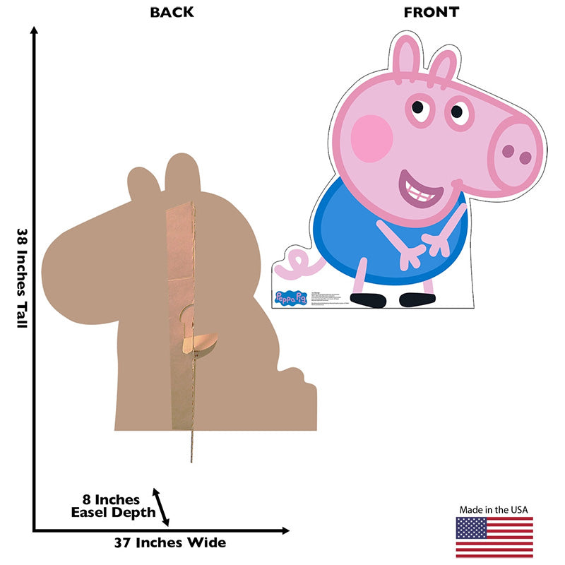 GEORGE PIG "Peppa Pig" Cardboard Cutout Standup / Standee