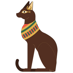 EGYPTIAN CAT Cardboard Cutout Standup / Standee