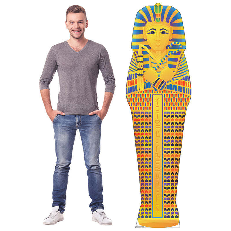 EGYPTIAN SARCOPHAGUS Cardboard Cutout Standup / Standee