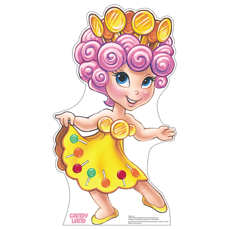 PRINCESS LOLLY "Candy Land" Cardboard Cutout Standup / Standee