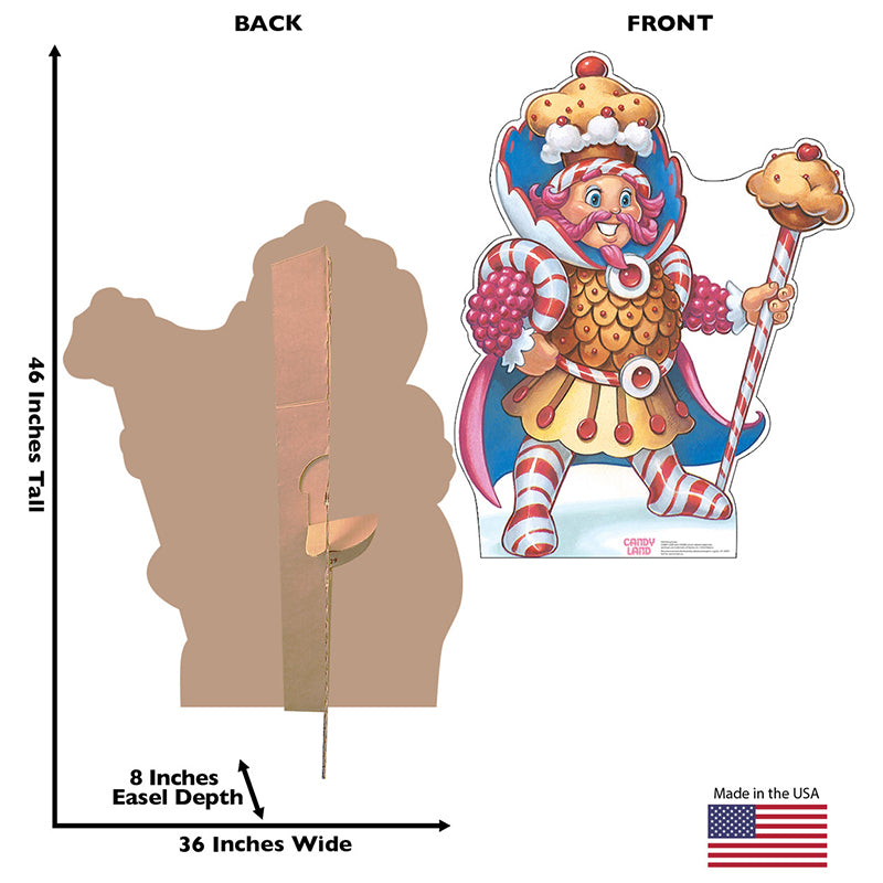 KING KANDY "Candy Land" Cardboard Cutout Standup / Standee