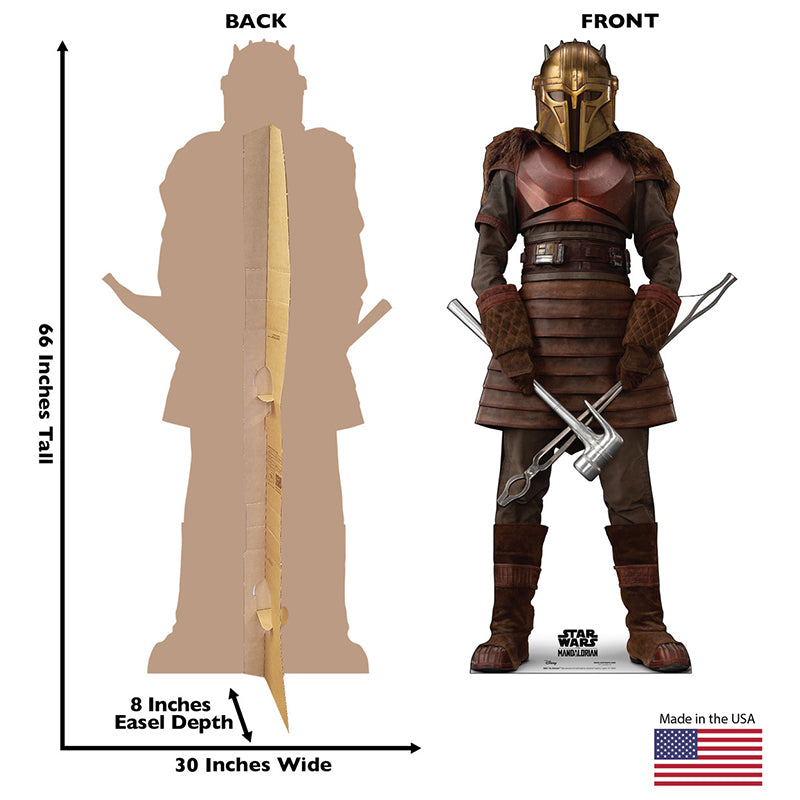 THE ARMORER "Star Wars: The Mandalorian" Cardboard Cutout Standup / Standee